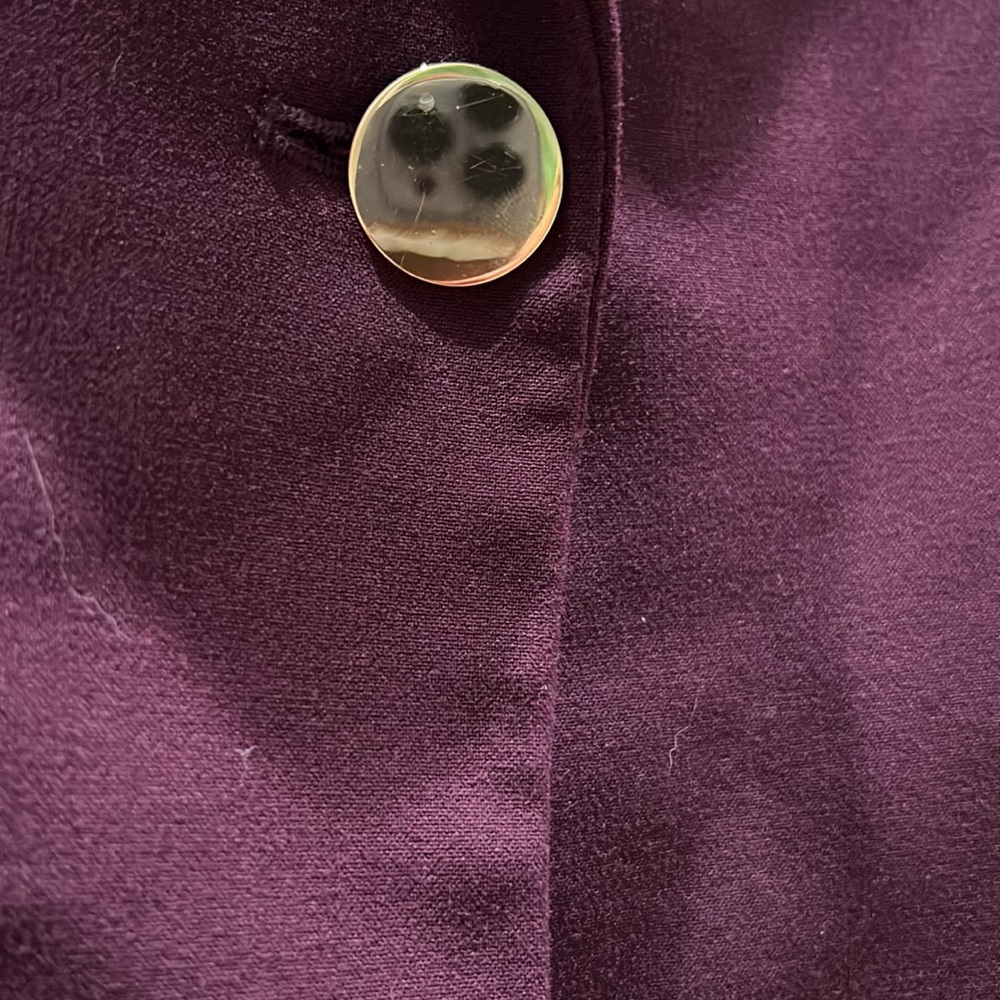 Calvin Klein Purple Women’s Blazer - Picture 3 of 4
